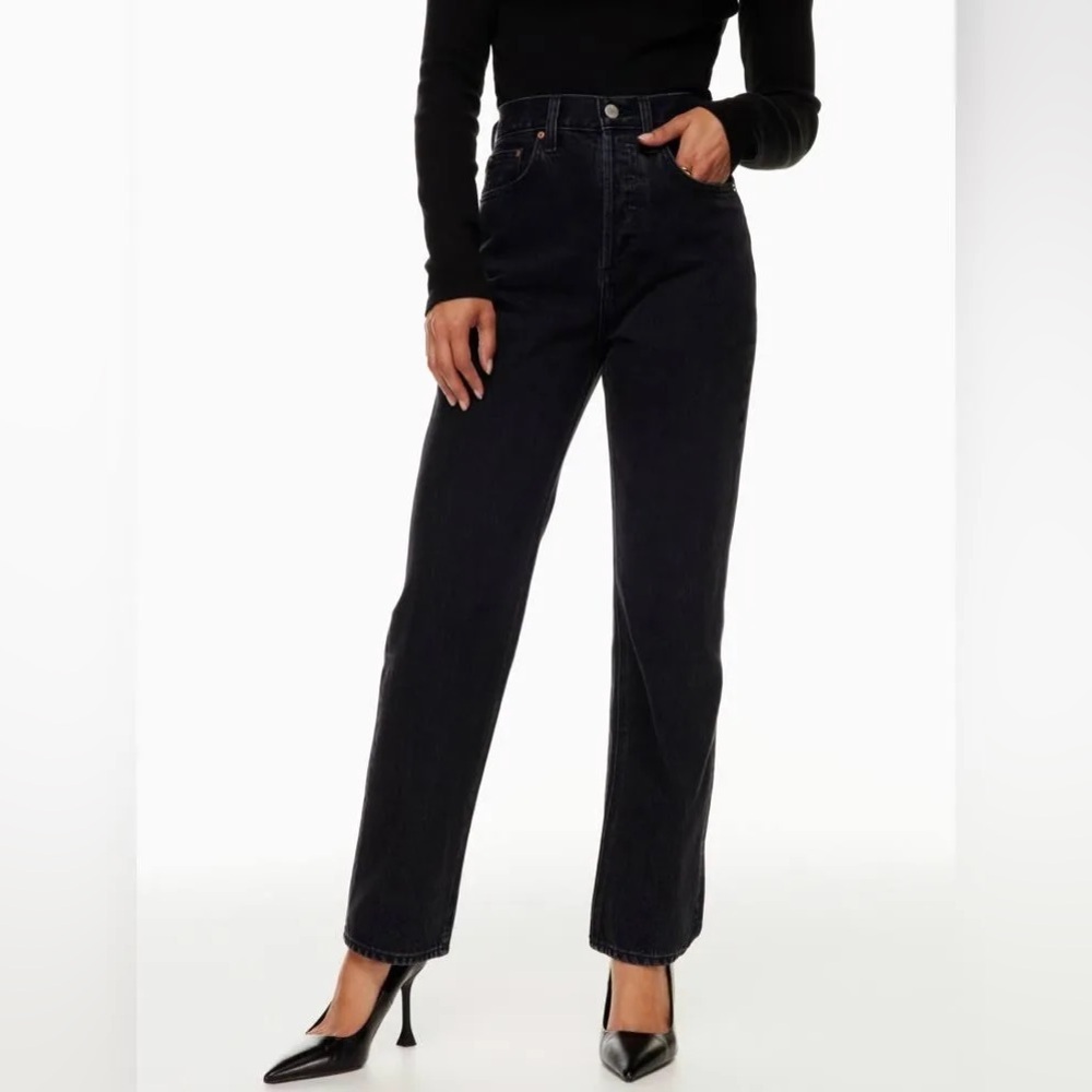 Aritzia Denim Forum The '90s Joni High Rise Loose, Size 28